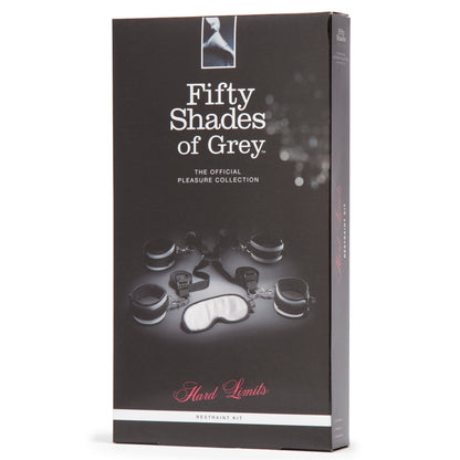 Kit de sujeción de cama Hard Limits de Cincuenta sombras de Grey 