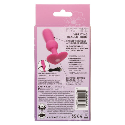 Sonda de cuentas vibratoria por primera vez - Rosa