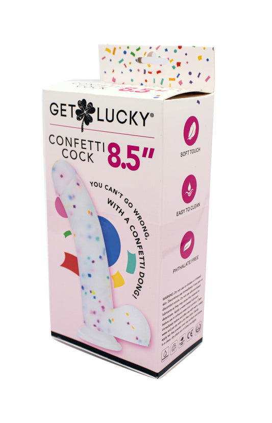 Get Lucky Confetti Cock - 8.5 pulgadas