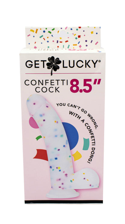 Get Lucky Confetti Cock - 8.5 pulgadas