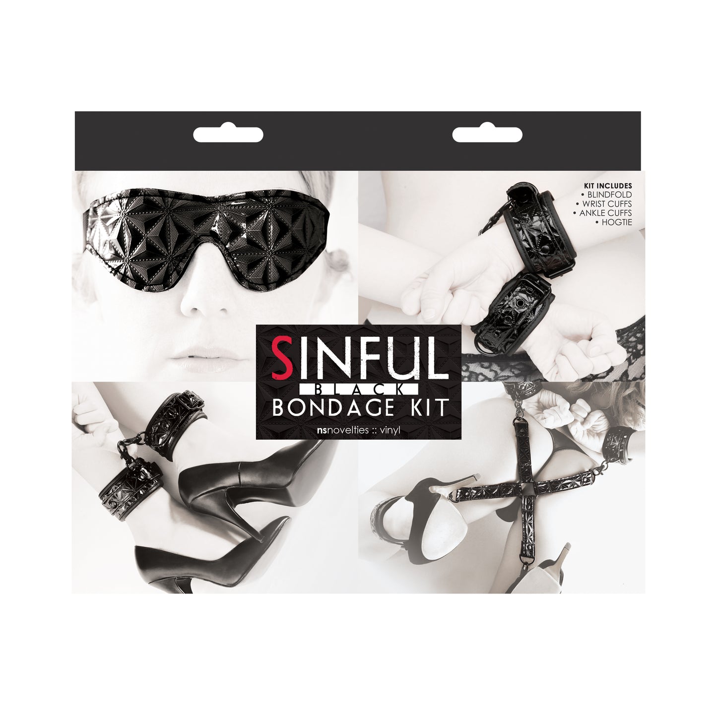 Sinful - Bondage Kit - Black