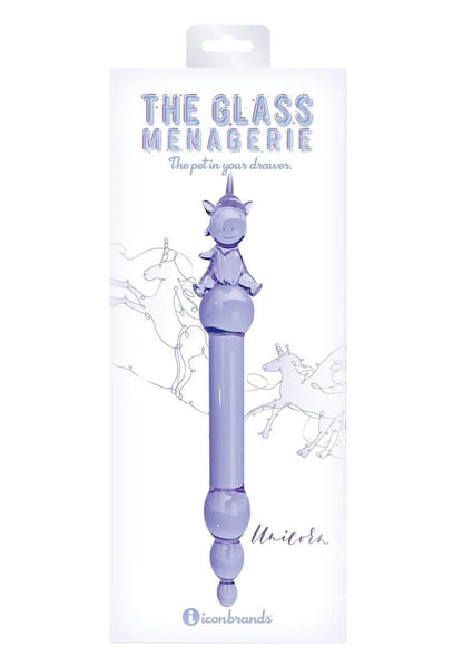 Glass Menagerie - Unicorn Dildo - Purple