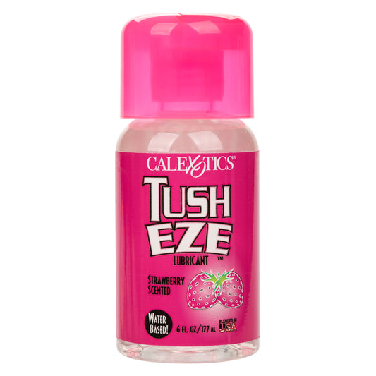 Lubricante Tush Eze - Aroma a fresa - 6 onzas líquidas. Oz./177ml