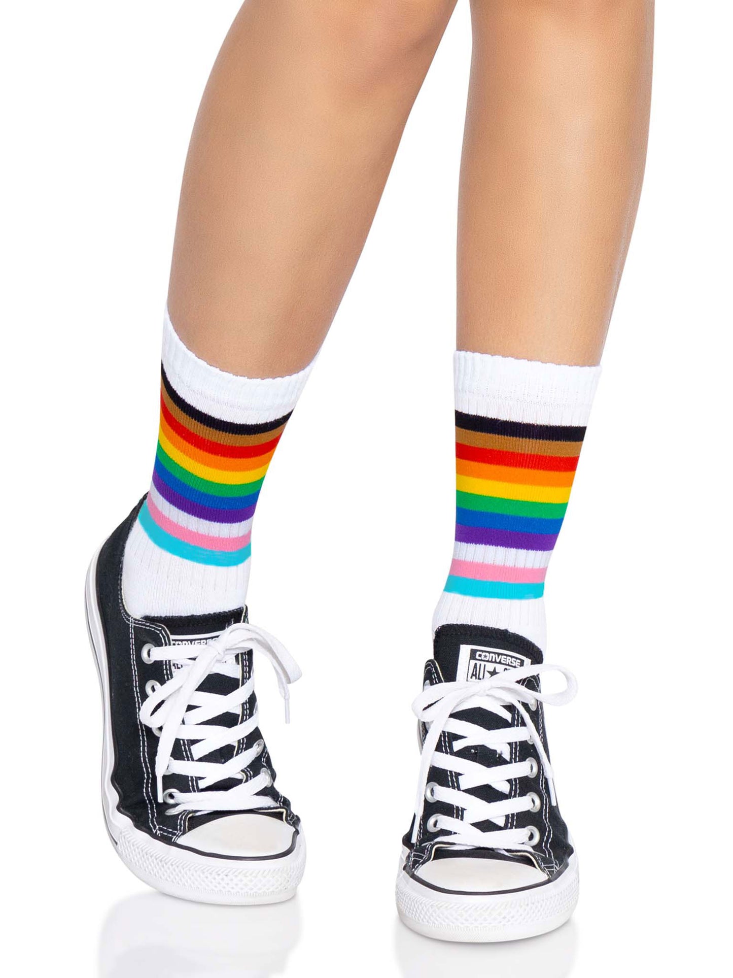 Calcetines Pride Crew - Talla única - Arcoíris 