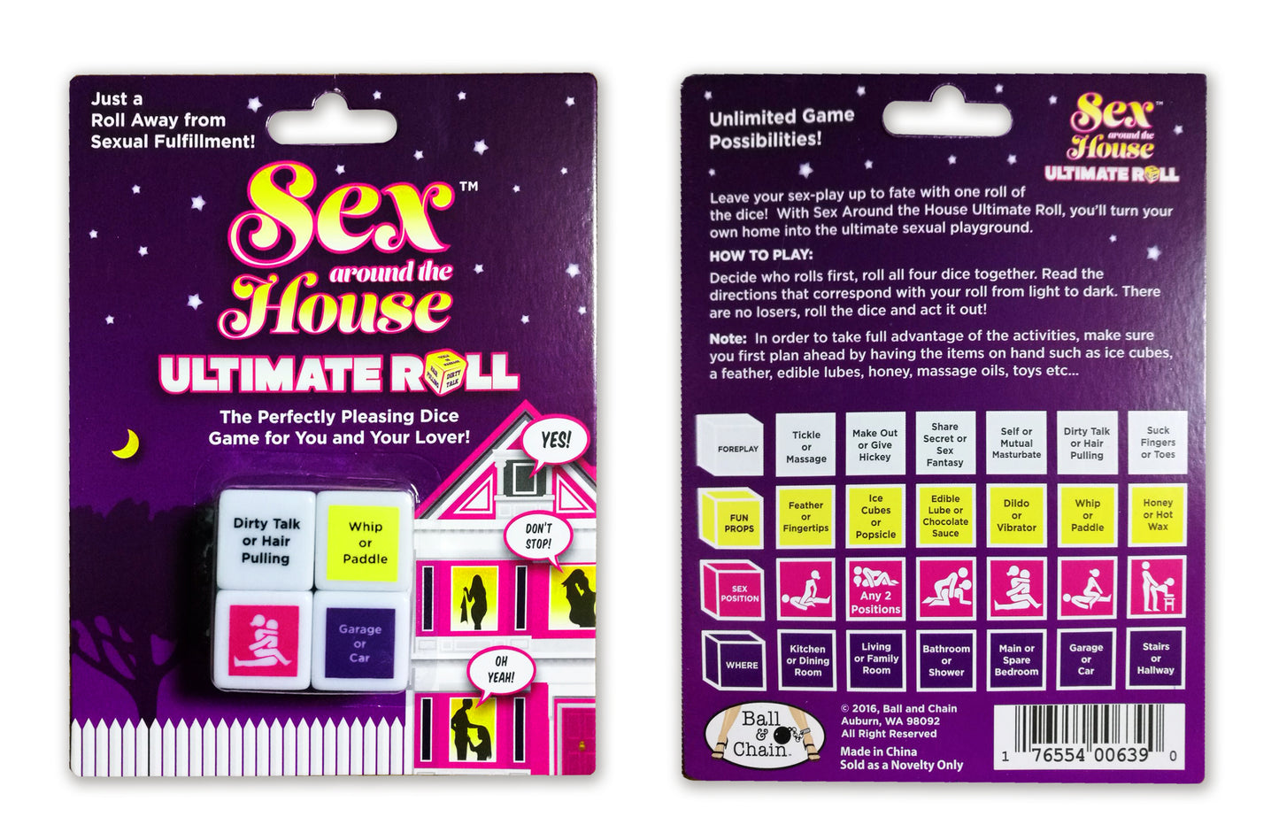 Sex Around the House Ultimate Roll - Dice Game