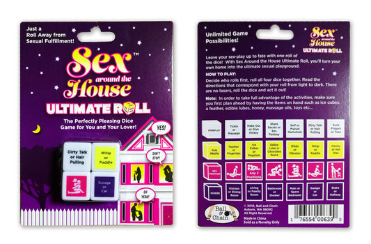 Sex Around the House Ultimate Roll - Juego de dados