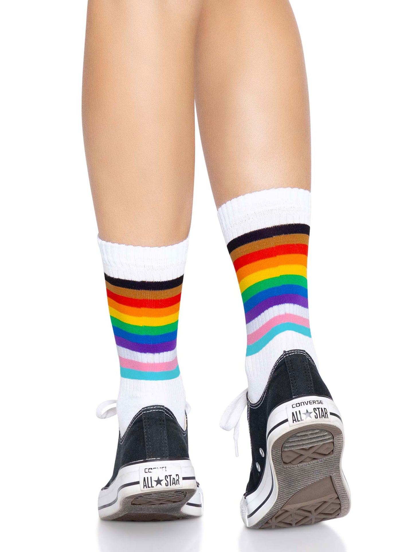 Calcetines Pride Crew - Talla única - Arcoíris 