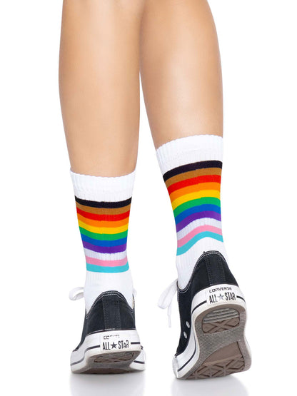 Calcetines Pride Crew - Talla única - Arcoíris 