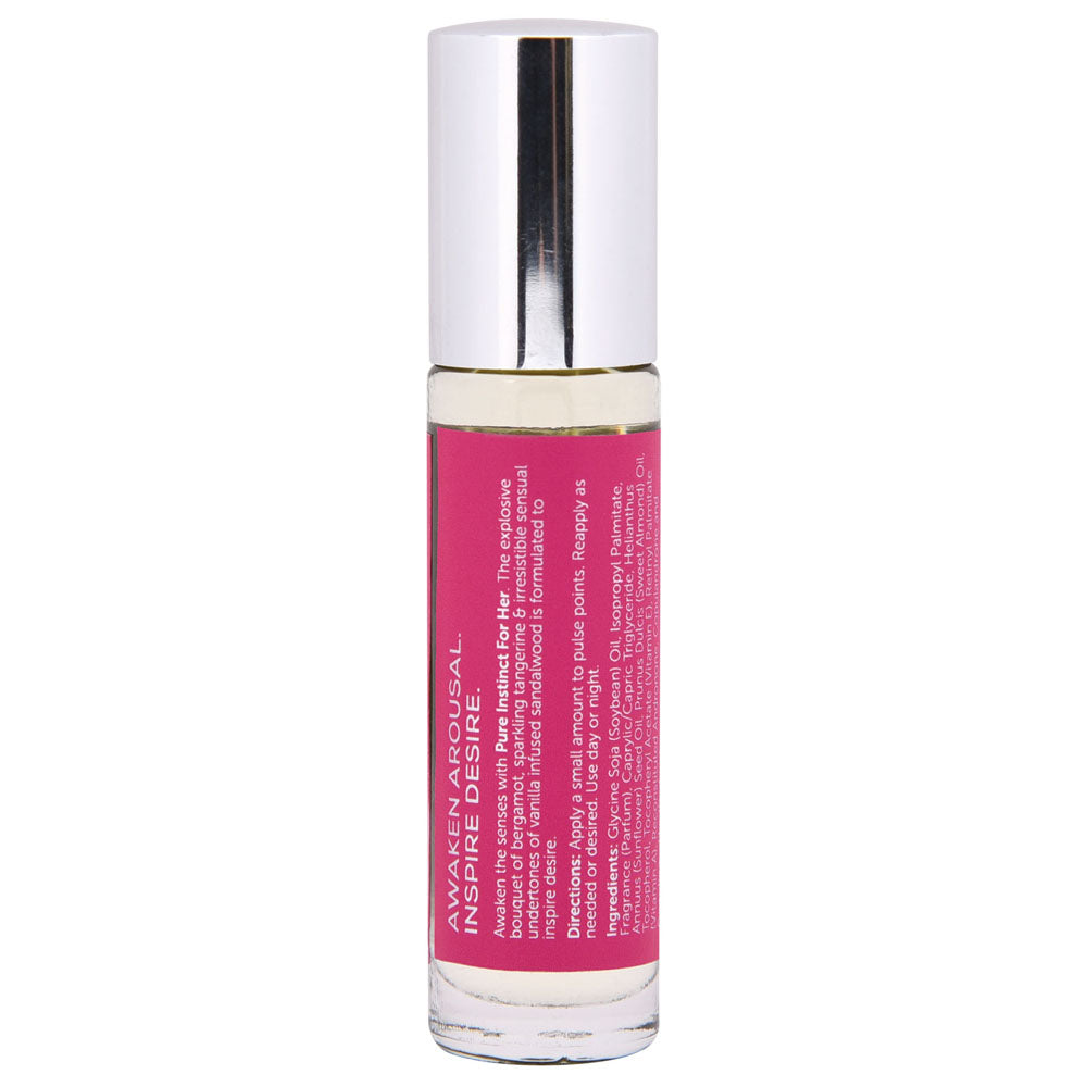 Pure Instinct Pheromone Perfume Oil for Her - Roll on 10.2 ml | 0.34 Fl. Oz