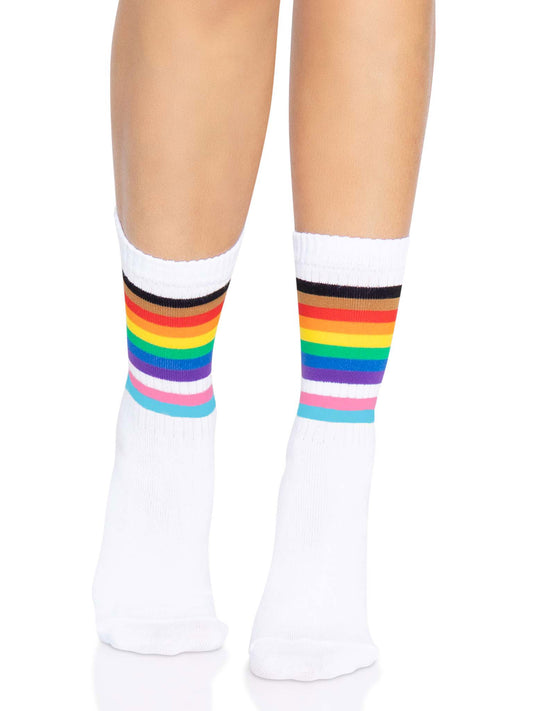 Calcetines Pride Crew - Talla única - Arcoíris 