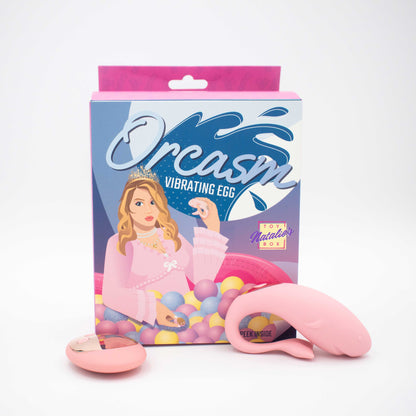 Vibrador de huevo portátil con control remoto Orcasm - Rosa