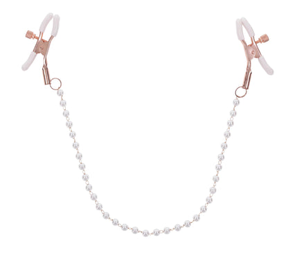 eaches ‘N Creame Pearl Nipple Clamps - Pink