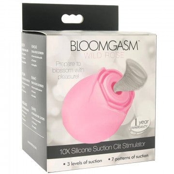 Inmi - Bloomgasm Wild Rose 10x Succión - Rosa