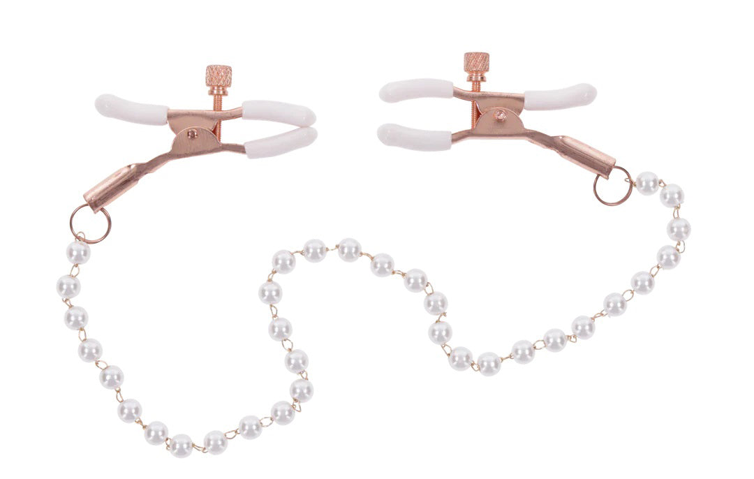 eaches ‘N Creame Pearl Nipple Clamps - Pink