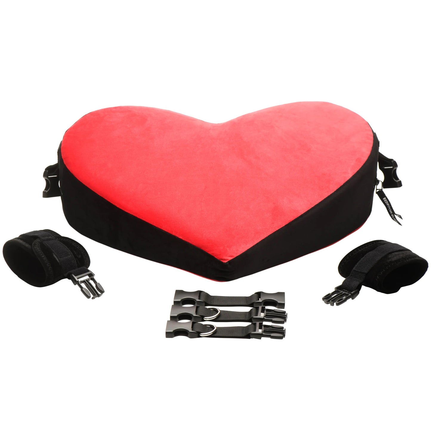 Bondage Love Pillow - Black/red