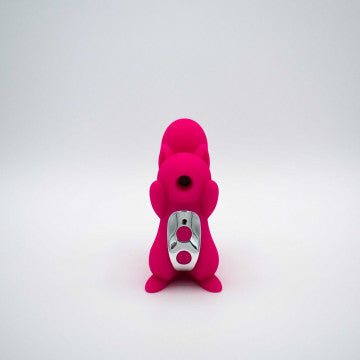 Screaming Squirrel Air Pulse and G-Spot Vibrator - Pink