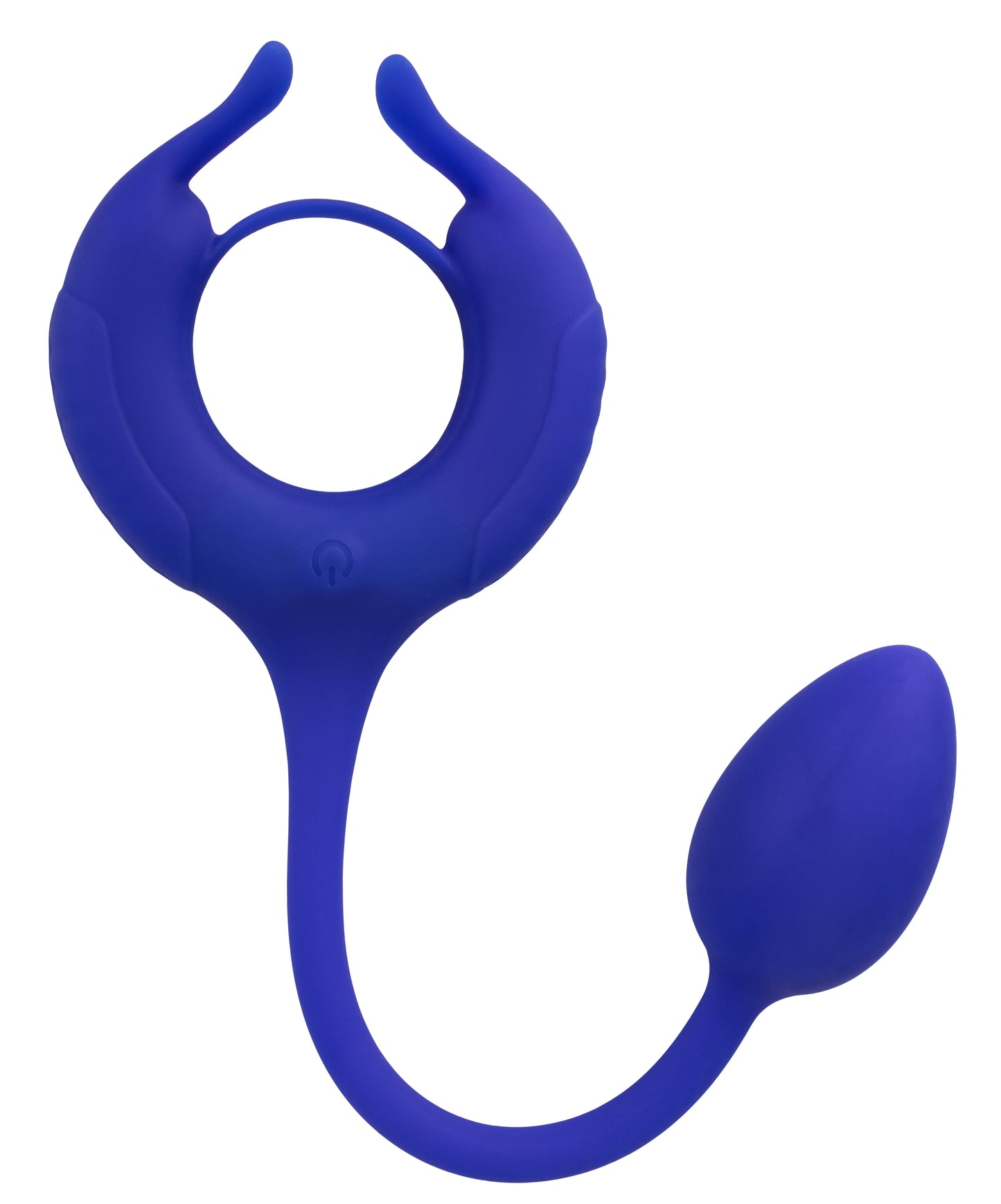 Admiral Plug and Play Weighted Cock Ring - Blue