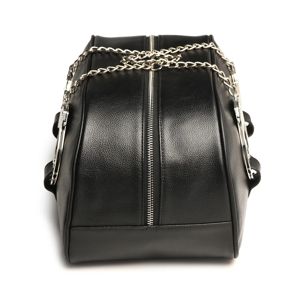 Master Series Cuffed & Loaded Travel Bag with Handcuff Handles