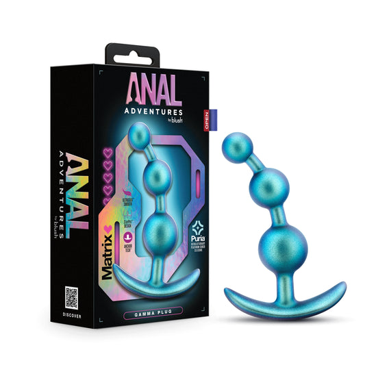 Anal Adventures Matrix - Conector Gamma - Neptune Teal 