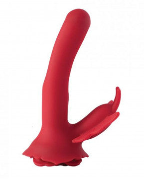 Layla - Vibrador Mariposa para Clítoris y Punto G - Rojo