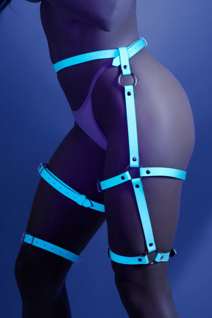 Leg Harness - One Size - Light Blue