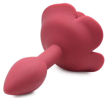 Booty Bloom Silicone Rose Anal Plug - Small