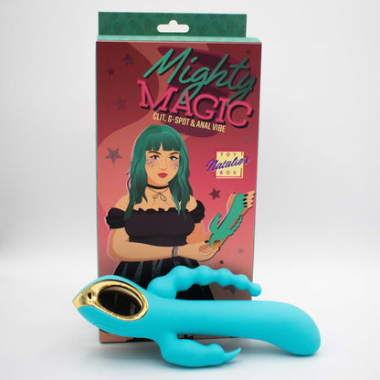 Mighty Magic Clit - G-Spot and Anal Vibrator - Blue