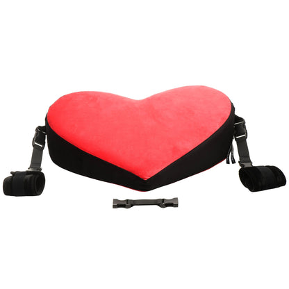 Bondage Love Pillow - Black/red