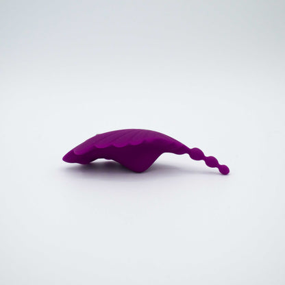 Shell Yeah! Remote Controlled Wearable Panty Vibrator - Purple