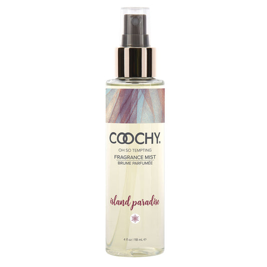 Coochy Body Mist Island Paradise 4 onzas líquidas. Onz. 118ml