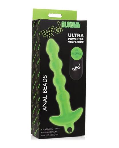 Glow in the Dark Anal Beads - Green