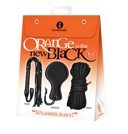 Orange Is the New Black Kit de 50 pestañas - Negro/naranja