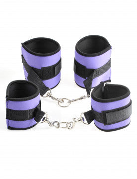 Fetish Fantasy Series Juego de bondage de placer morado