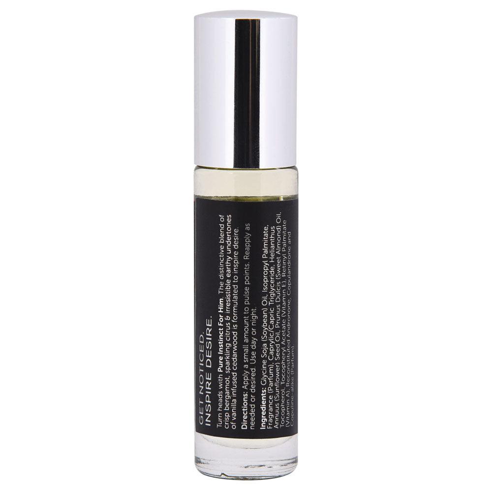 Pure Instinct Pheromone Cologne Oil for Him - Roll on 10.2ml