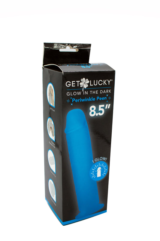 Obtenga Lucky Glow in the Dark Periwinkle Peen - 8.5 pulgadas