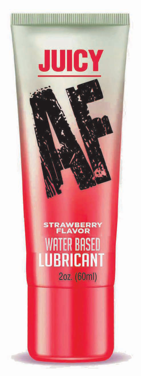 Juicy Af - Strawberry Water Based Lubricant - 2 Oz