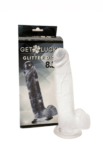 Get Lucky Glitter Dick - 8.5 pulgadas