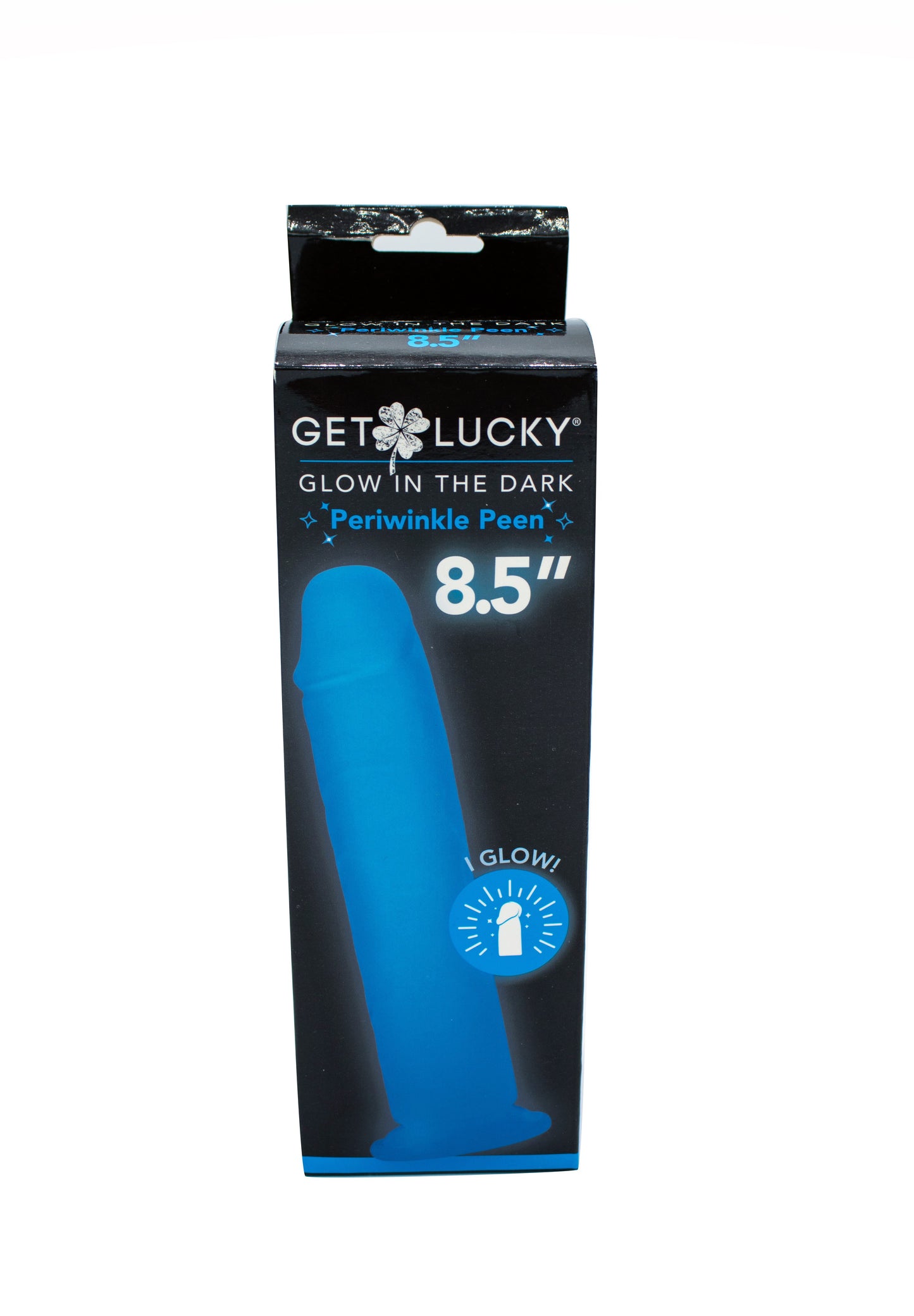 Obtenga Lucky Glow in the Dark Periwinkle Peen - 8.5 pulgadas